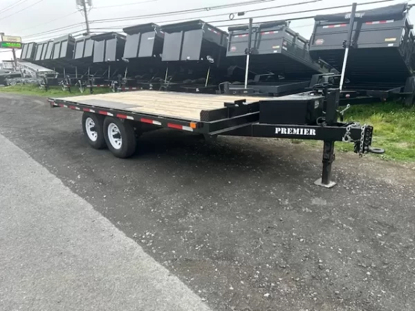 2023 Premier 8.5 x 16 Deckover Equipment Trailer Pre-owned