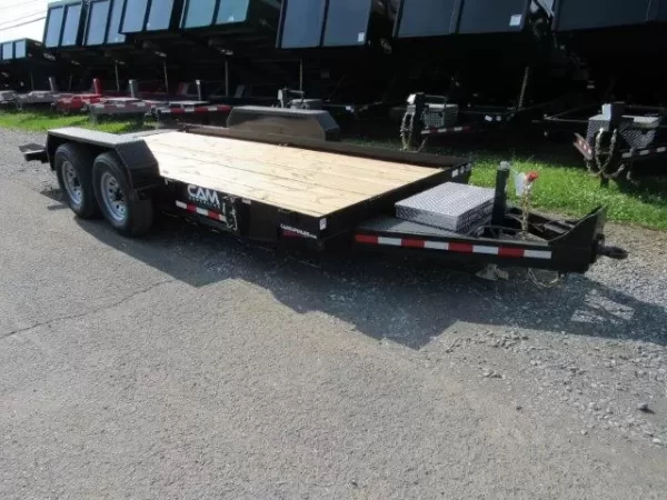 CAM Superline 7 x 18 Equipment Trailer – Gravity Full Tilt