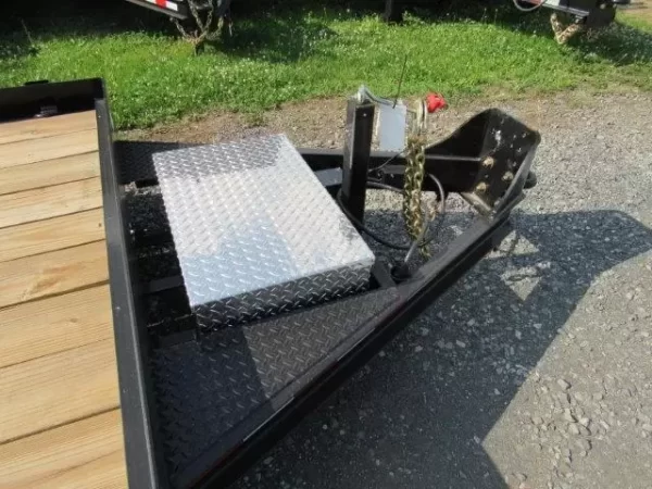 CAM Superline 7 x 18 Equipment Trailer Gravity Full Tilt - Image 2