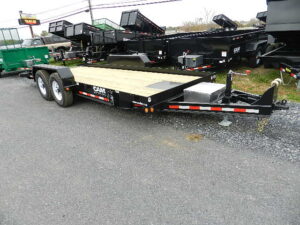 CAM Superline 7 x 20 Equipment Trailer – Powered Tilt-Deck