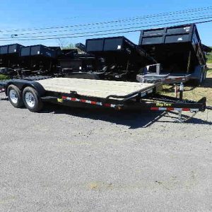 Big Tex 7 x 18 Low Profile Equipment Trailer – Mega Ramps
