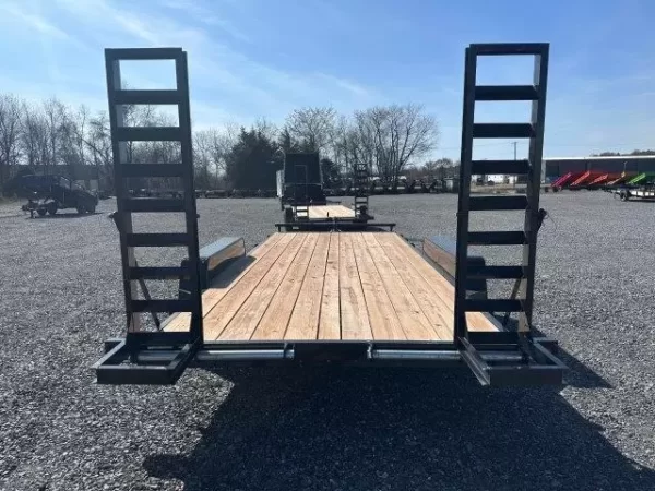 BWise 7 x 18 Low Profile LE Equipment Trailer Ladder Ramps - Image 5