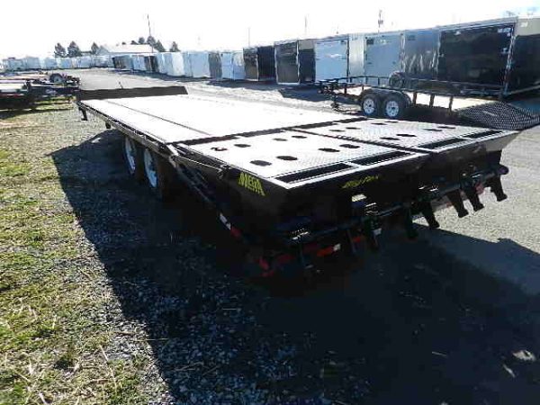 Big Tex 8.5 x 25 Deckover Equipment Trailer Mega Ramps - Image 4