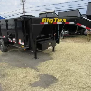 Big Tex 7 x 14 Gooseneck Dump Trailer – Solid High Sides