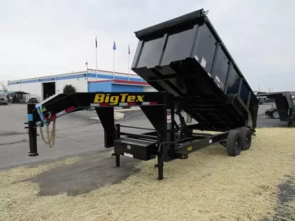 Big Tex 7 x 16 Gooseneck Dump Trailer - Image 8