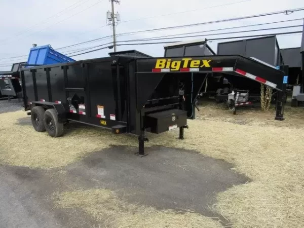 Big Tex 7 x 16 Gooseneck Dump Trailer - Image 4