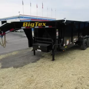 Big Tex 7 x 16 Gooseneck Dump Trailer – Solid High Sides