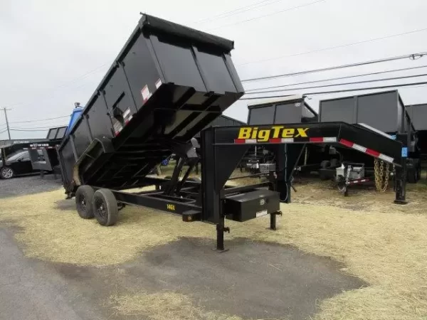 Big Tex 7 x 16 Gooseneck Dump Trailer - Image 10