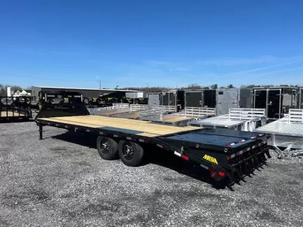 Big Tex 8.5 x 25 Gooseneck Equipment Trailer – 14GN Mega Ramps - Image 2