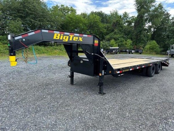 Big Tex 8.5 x 25 Gooseneck Deckover Equipment Trailer - Image 7