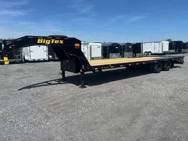 Big Tex 8.5 x 30 Heavy Duty Gooseneck Equipment Trailer - Mega Ramps - Image 4