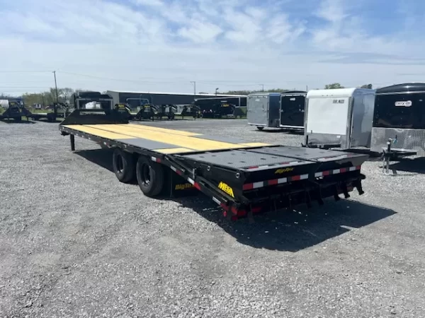 Big Tex 8.5 x 30 Heavy Duty Gooseneck Equipment Trailer - Mega Ramps - Image 2