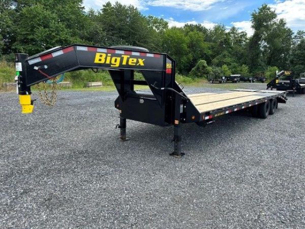 Big Tex 8.5 x 30 Gooseneck Deckover Equipment Trailer – Mega Ramps - Image 7