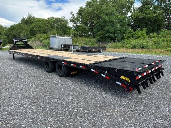 Big Tex 8.5 x 40 Gooseneck Deckover Equipment Trailer – Mega Ramps - Image 7
