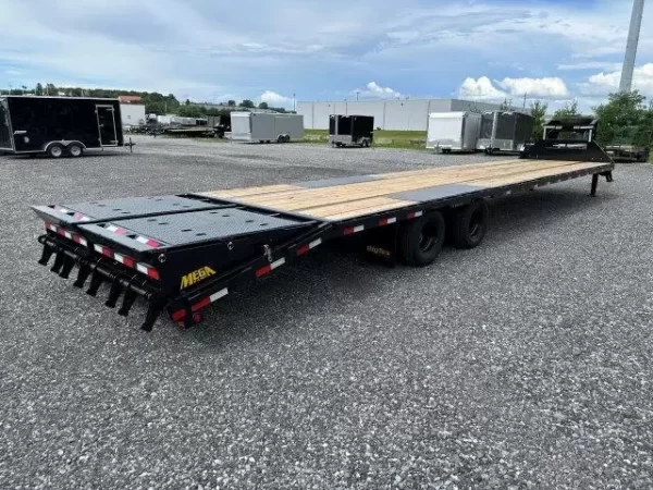Big Tex 8.5 x 40 Gooseneck Deckover Equipment Trailer – Mega Ramps - Image 5