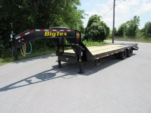 Big Tex 8.5 x 25 Heavy Duty Gooseneck Equipment Trailer - Image 8