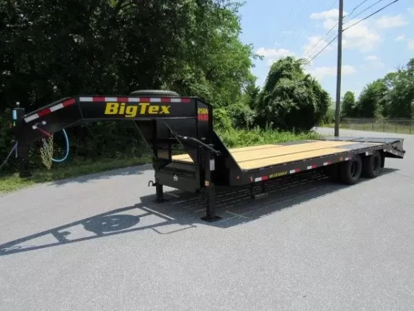 Big Tex 8.5 x 25 Heavy Duty Gooseneck Equipment Trailer - Image 2