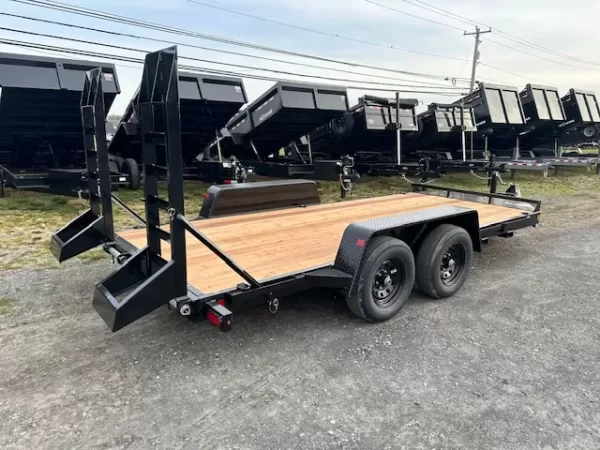 BWise 7 x 16 Low Profile Equipment Trailer Ladder Ramps - Image 6