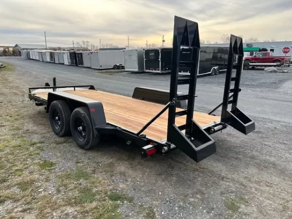BWise 7 x 16 Low Profile Equipment Trailer Ladder Ramps - Image 2