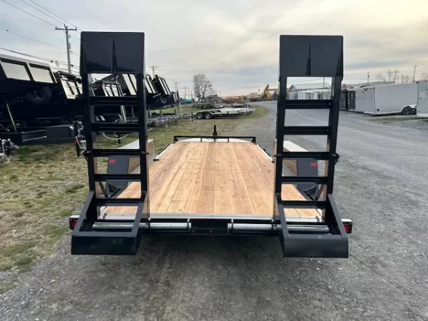 BWise 7 x 16 Low Profile Equipment Trailer Ladder Ramps - Image 4
