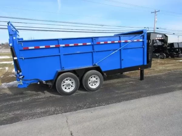 BWise 7 x 16 Heavy Duty Gooseneck Dump – Ultimate Dump Trailer - Image 5
