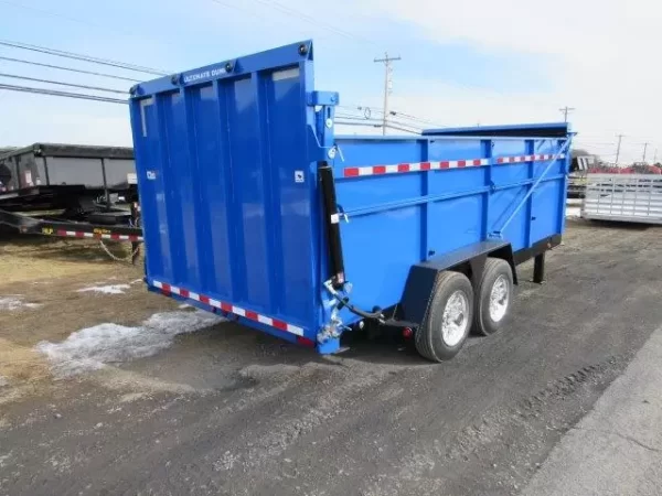 BWise 7 x 16 Heavy Duty Gooseneck Dump – Ultimate Dump Trailer - Image 2