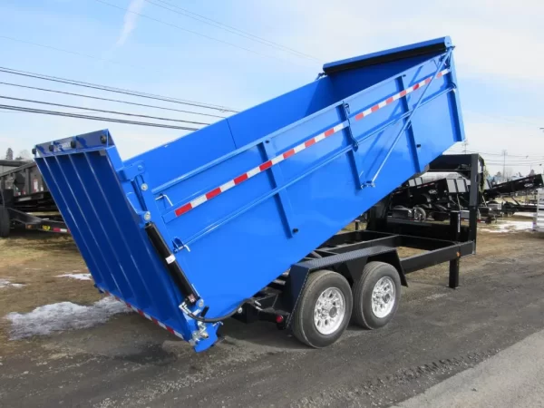 BWise 7 x 16 Heavy Duty Gooseneck Dump – Ultimate Dump Trailer - Image 7