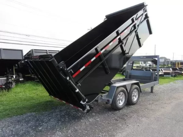 BWise 7 x 16 Heavy Duty Gooseneck Dump – Ultimate Dump Trailer - Image 9