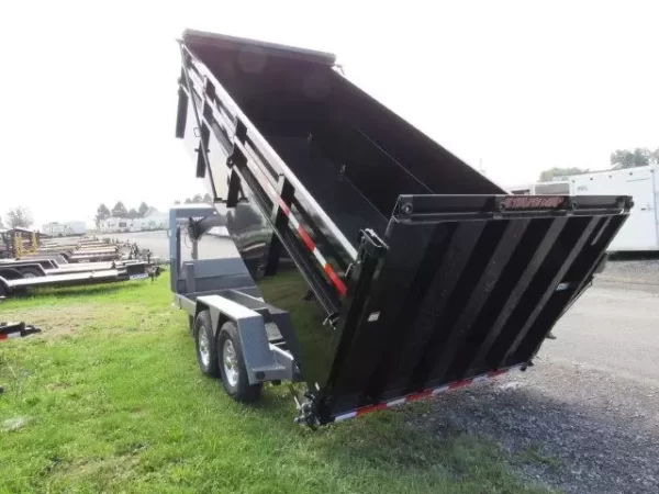 BWise 7 x 16 Heavy Duty Gooseneck Dump – Ultimate Dump Trailer - Image 7