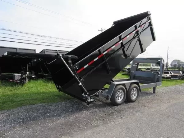 BWise 7 x 16 Heavy Duty Gooseneck Dump – Ultimate Dump Trailer - Image 11