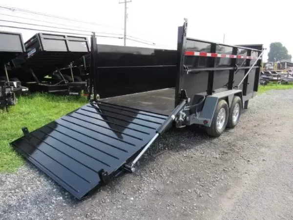 BWise 7 x 16 Heavy Duty Gooseneck Dump – Ultimate Dump Trailer - Image 6