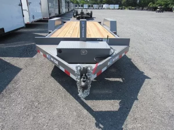 BWise 7 x 20 Low Profile Full Tilt Equipment Trailer Hydraulic Tilt - Image 6