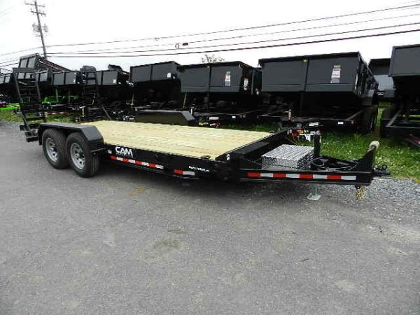 CAM Superline 7 x 18 Equipment Trailer – Pallet Fork Carrier