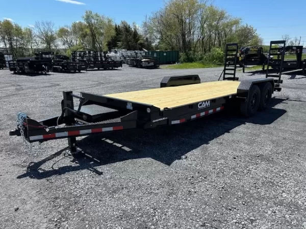 CAM Superline 7 x 20 Low Profile Equipment Trailer - Image 5