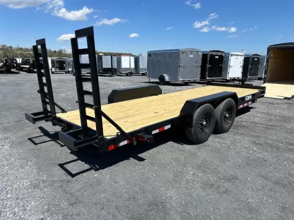 CAM Superline 7 x 20 Low Profile Equipment Trailer - Image 2