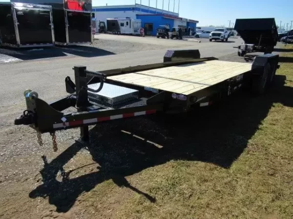CAM Superline 7 x 21 Low Profile Equipment Trailer Split Tilt - Image 5