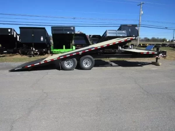 CAM Superline 8 x 24 Equipment Trailer Powered Split Tilt - Image 6