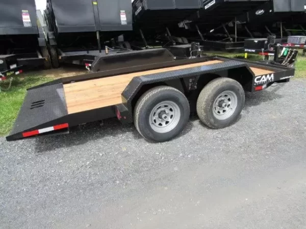 CAM Superline 7 x 14 Equipment Trailer Full Tilt Deck - Image 6