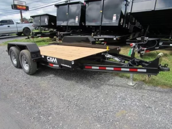 CAM Superline 7 x 14 Equipment Trailer – Full Tilt-Deck
