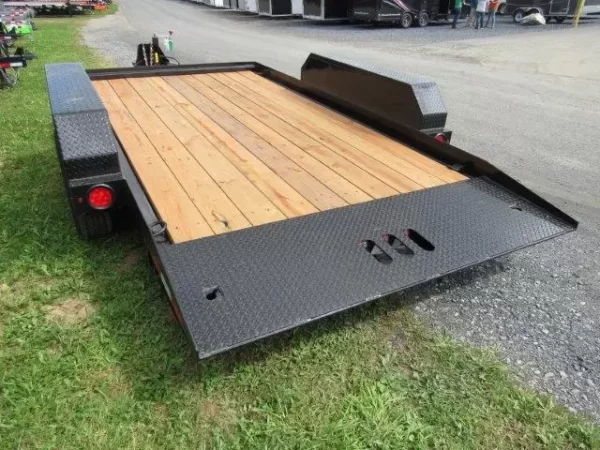 CAM Superline 7 x 14 Equipment Trailer Full Tilt Deck - Image 5