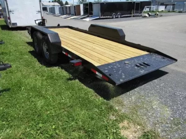 CAM Superline 7 x 18 Equipment Trailer Powered Tilt Deck - Image 4