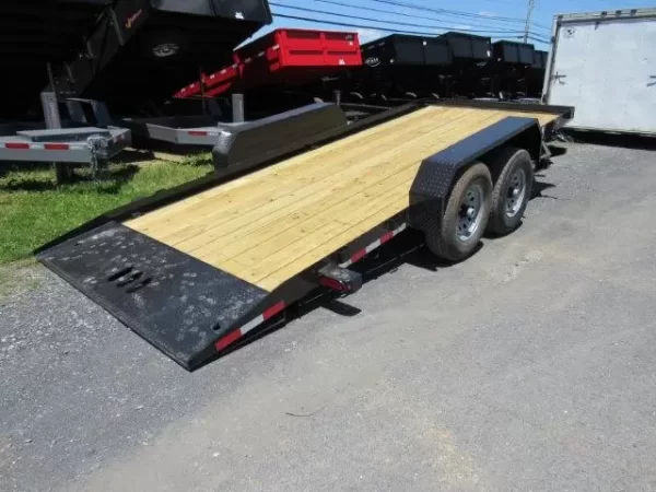 CAM Superline 7 x 18 Equipment Trailer Powered Tilt Deck - Image 2