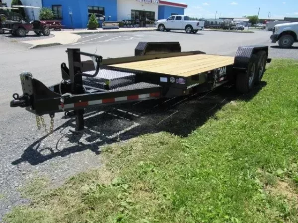 CAM Superline 7 x 18 Equipment Trailer Powered Tilt Deck - Image 7