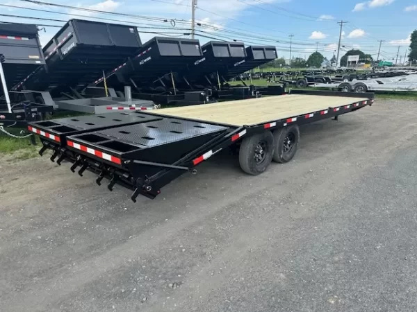 CAM Superline 8 x 25 Deckover Equipment Trailer Super Ramps - Image 5