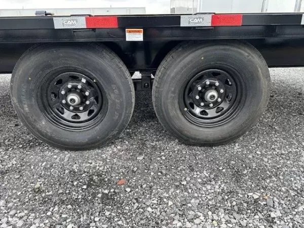 CAM Superline 8.5 x 20 Deckover Equipment Trailer Slide Out Ramps - Image 3