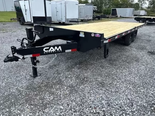 CAM Superline 8.5 x 22 Deckover Equipment Trailer Slide Out Ramps - Image 2