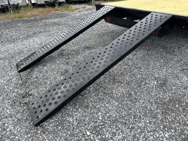 CAM Superline 8.5 x 24 Deckover Equipment Trailer Slide Out Ramps - Image 5
