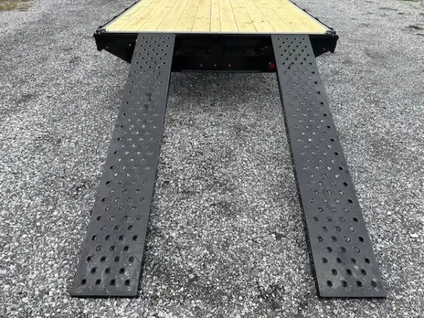 CAM Superline 8.5 x 24 Deckover Equipment Trailer Slide Out Ramps - Image 8