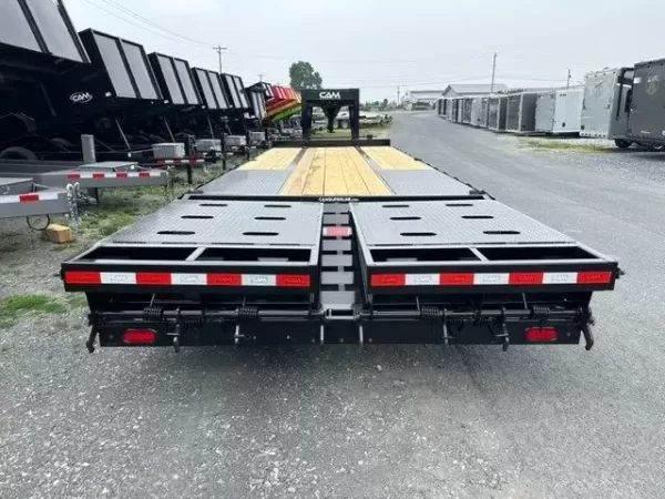 CAM Superline 8 x 25 Deckover Gooseneck Equipment Trailer - Image 4