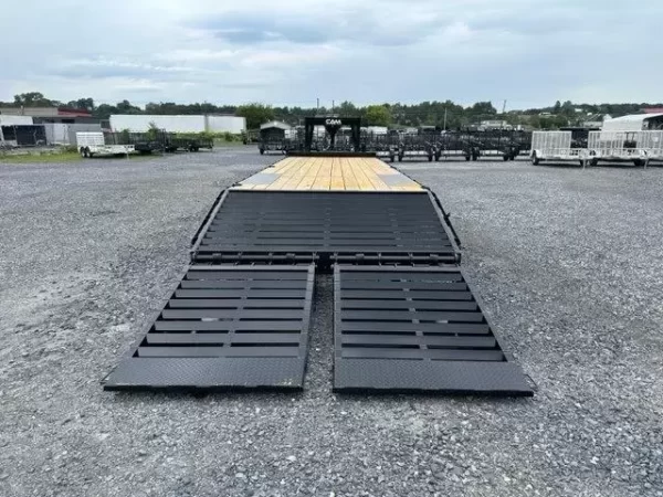 CAM Superline 8 x 30 Gooseneck Deckover Equipment Trailer - Image 7